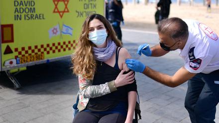 In Israel ist bereits ein Großteil der Bevölkerung geimpft.