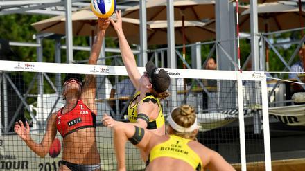 Karla Borger and Julia Sude verzichten auf einen Start in Katar.