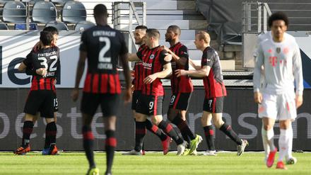 Frankfurt feiert, die Bayern hadern. 