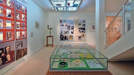 Wertvolle Erinnerungen. Eine Innenansicht des Jeckes Museum.