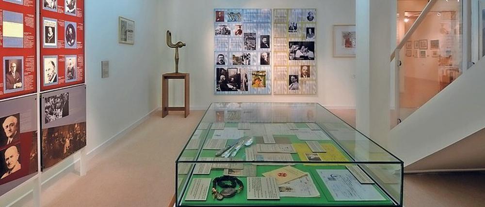 Wertvolle Erinnerungen. Eine Innenansicht des Jeckes Museum.