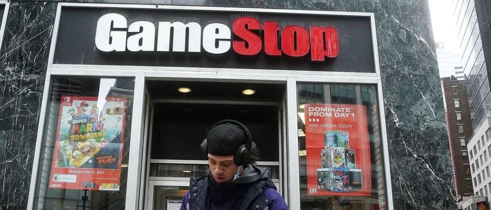 Ganz ohne eigenes Zutun hat Gamestop an der Börse für Furore gesorgt.