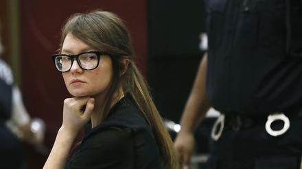 Anna Sorokin bei ihrem Prozess.