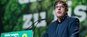 Der Bundesgeschäftsführer der Grünen, Michael Kellner, freut sich über die Zuwächse für seine Partei.