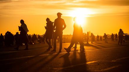 Sehnsucht nach einem Lockdown-Ende, hier auf dem Tempelhofer Feld in Berlin