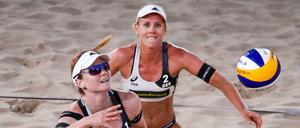 Karla Borger (r.) und Julia Sude (l.) werden in Katar nicht dabei sein.