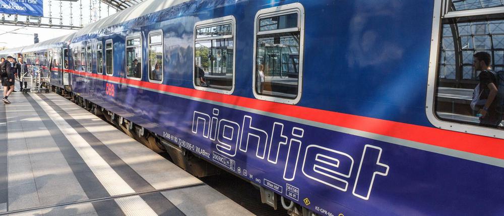Das Nachtzug-Geschäft überlässt die Bahn auch in Zukunft der ÖBB.