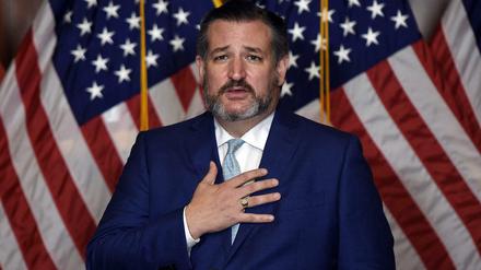 Der republikanische Senator Ted Cruz steht in der Kritik, weil er nach Mexiko reiste, als Texas im Schnee unterging. 