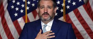 Der republikanische Senator Ted Cruz steht in der Kritik, weil er nach Mexiko reiste, als Texas im Schnee unterging. 