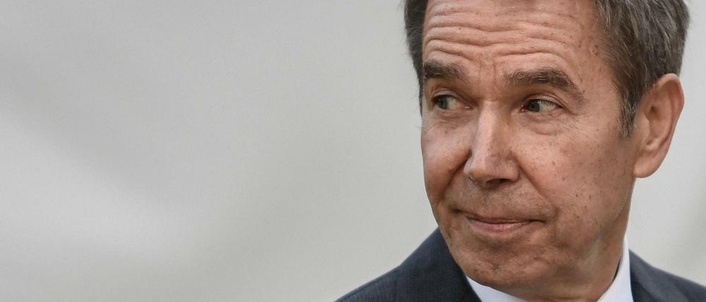 Der Künstler Jeff Koons im Oktober 2019.