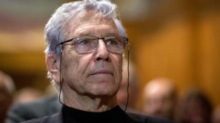 Der israelische Schriftsteller Amos Oz, hier bei der Verleihung des Siegfried-Lenz-Preises in Hamburg 2014. 