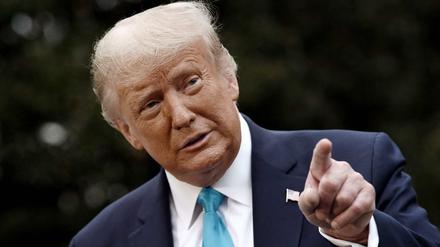 Verlangt Loyalität von den Republikanern: Ex-Präsident Donald Trump. 