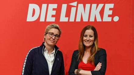 Neues Führungsduo bei der Linken: Susanne Hennig-Wellsow (links) und Janine Wissler (Archivbild)