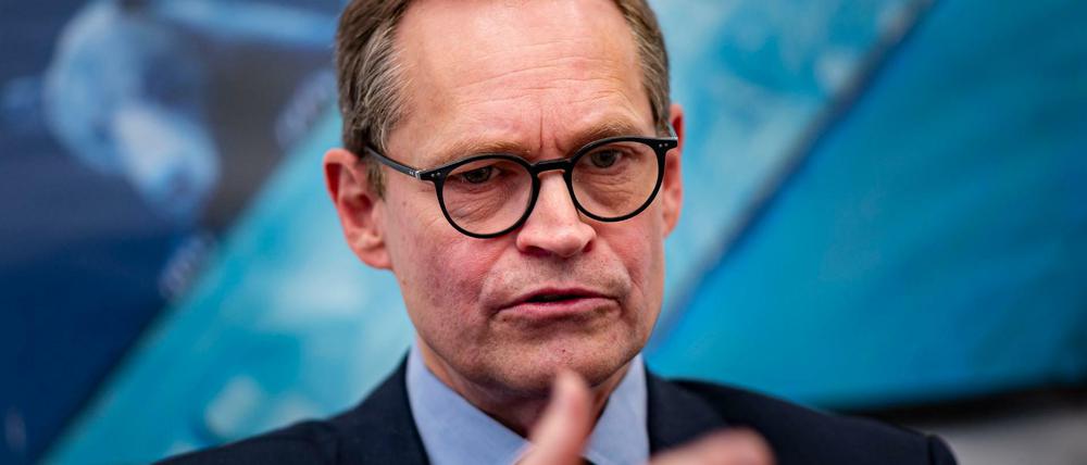 Michael Müller (SPD), Regierender Bürgermeister von Berlin.