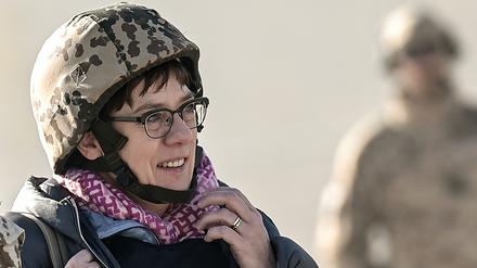 Annegret Kramp-Karrenbauer (CDU) in Kundus (Archivbild von 2019)