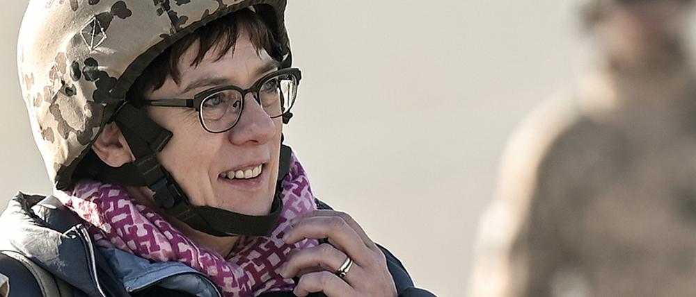 Annegret Kramp-Karrenbauer (CDU) in Kundus (Archivbild von 2019)