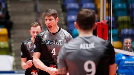Für den Mittelblocker Yannick Goralik ist es nicht das erste Mal, dass er im Pokalfinale steht. Aber vielleicht das erste Mal, dass er dort gewinnt.
