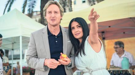 Weggefährten. Salma Hayek (r.) und Owen Wilson in „Bliss“. 