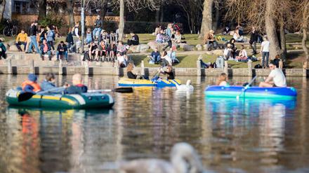 Temperaturen um die 20 Grad lockten zuletzt viele ins Freie.
