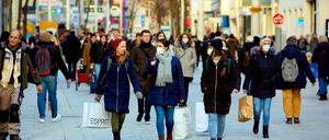 Solche Bilder wünscht sich der Handel auch in Deutschland. Hier ein Foto aus Wien vom 15. Februar, nachdem dort der 6-wöchige Lockdown geendet hatte. 
