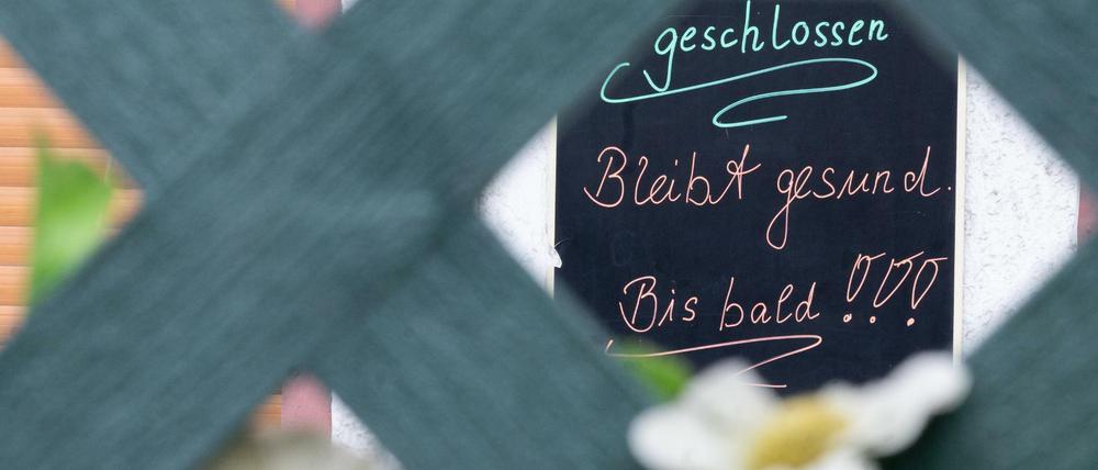 Kreativität ist gefragt, wenn es darum geht, dass Kneipen und Gaststätten bald wieder aufmachen können. 