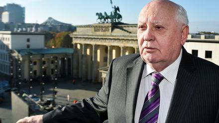 Im Jahr 2014 besuchte der frühere sowjetische Staatspräsident Michail Gorbatschow noch einmal das Brandenburger Tor.