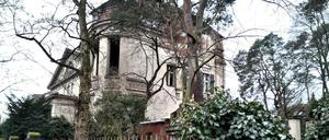 Der Gartenarchitekt Hans Hallervorden entwarf einst die Grünanlage der Villa Hoffmann.