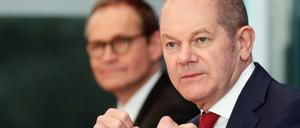 Olaf Scholz ist der Kanzlerkandidat der SPD. Jetzt gibt es den ersten Entwurf des Wahlprogramms.