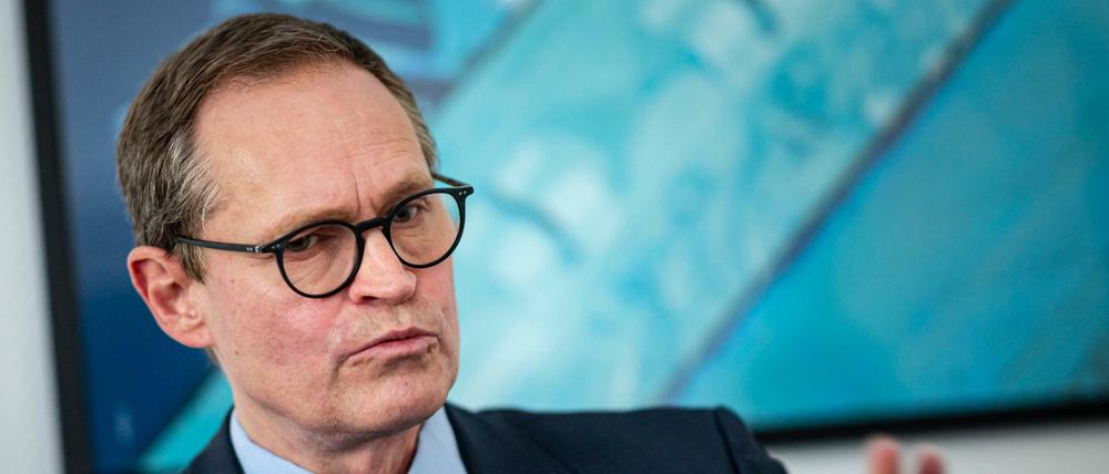 Michael Müller (SPD), Regierender Bürgermeister von Berlin