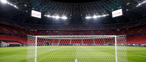 Leipzig liegt in Budapest. Allerdings lag das den Leipzigern nicht so, sie verloren 0:2 im Hinspiel gegen Liverpoool.