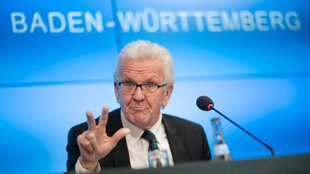 Die meisten der befragten Baden-Württemberger sind zufrieden mit Kretschmanns Arbeit.