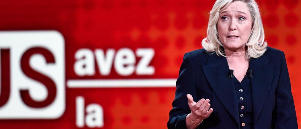Die Wahlchancen der Rechtspopulistin Marine Le Pen stehen so gut wie nie.