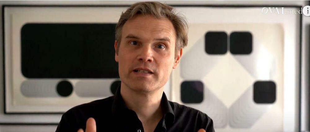 In diesem Video wirbt Robert Cibis um Spenden für seinen Corona-Kinofilm.