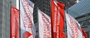 Die Frankfurter Buchmesse fand 2020 wegen der Pandemie nur digital statt, die Hallen blieben leer. 