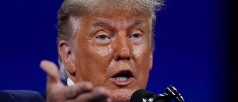 Weiterhin offline. Ex-Präsident Donald Trump bleibt via Youtube gesperrt.