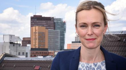 Manja Schreiner ist Hauptgeschäftsführerin bei der Fachgemeinschaft Bau Berlin und Brandenburg e.V. stellvertretende CDU-Landesvorsitzende.