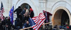 Im Januar hatten Trump-Anhänger das US-Kapitol gestürmt.