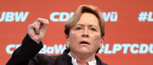 CDU-Spitzenkandidatin Susanne Eisenmann.