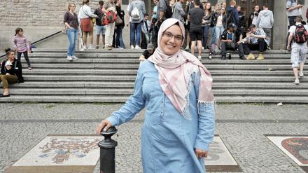 Pinar Cetin ist Vorstandsvorsitzende der Deutschen Islam Akademie und die Frau des Vorsitzenden der Sehitlik-Moschee.
