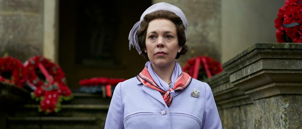 Olivia Colman als Queen Elizabeth in einer Szene der dritten Staffel des Serie «The Crown» (undatierte Filmszene).