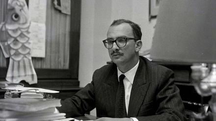  Der italienische Verleger Giangiacomo Feltrinelli. Die Aufnahme stammt vermutlich von 1958.