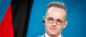 Bundesaußenminister Heiko Maaß sprach virtuell zu einem amerikanischen Publikum in Washington.