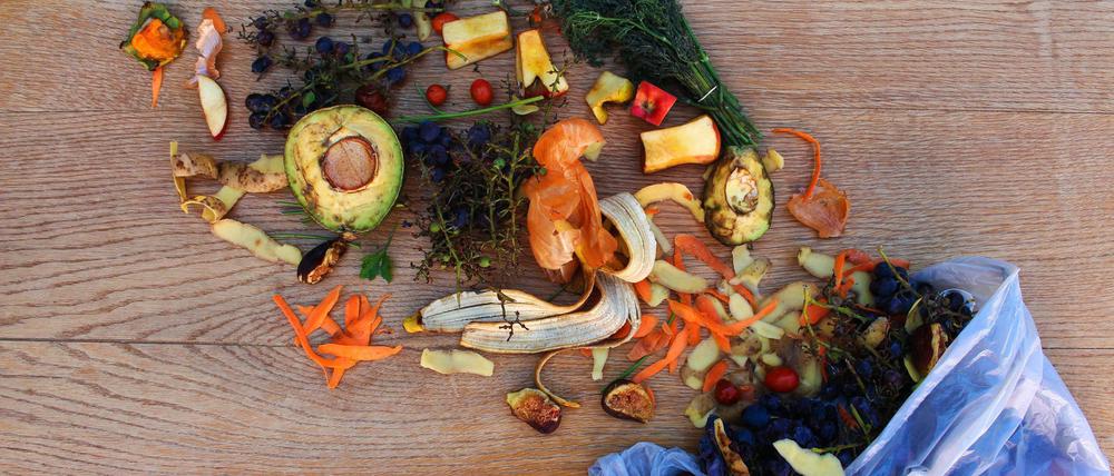 Müll: Im Schnitt wirft jeder Bundesbürger 75 Kilo Lebensmittel im Jahr weg.