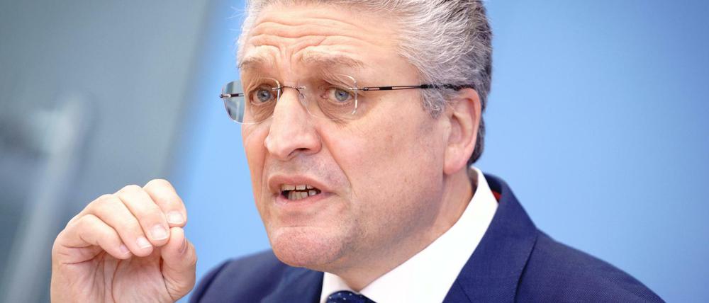 Der Präsident des Robert-Koch-Institut (RKI): Lothar Wieler.