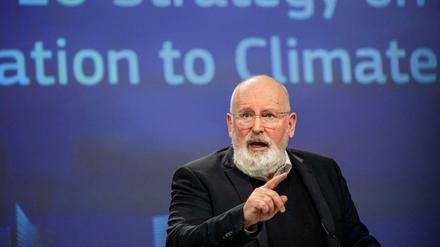 EU-Kommissionsvize Timmermans hält es für an der Zeit, dass die Älteren in der Klimapolitik Solidarität mit der Jugend zeigen.