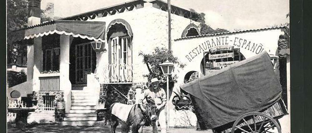 "Das spanische Restaurant + Nachtclub Roco Hacienda in den 60er Jahren". Das Foto verdanken wir Scharfe-Lanke-Kenner und Newsletter-Leser Joachim Mädlow.