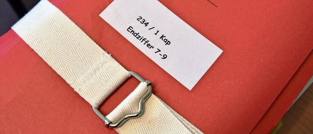 Gürteltiere. So heißen Akten, die so dick sind, dass sie von einem Bindegurt zusammengehalten werden müssen. 