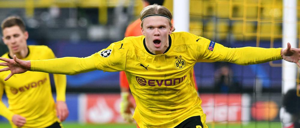 Vor allem Erling Haaland wird es Hertha BSC beim Spiel gegen den BVB schwer machen.