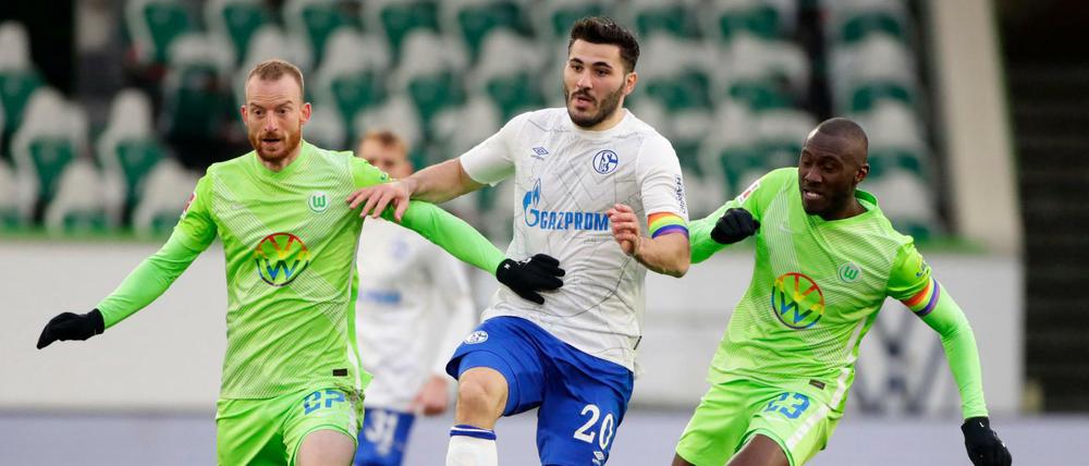 Beim Spiel gegen Wolfsburg geriet Schalke 04 am Samstagnachmittag unter die Räder.