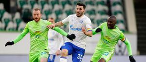 Beim Spiel gegen Wolfsburg geriet Schalke 04 am Samstagnachmittag unter die Räder.